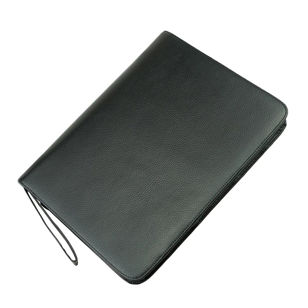 

46 Slots Real Leather Fountain Pen Case Rollerball Pen Pouch Cowhide Holder Pencil Bag Fit in Various Size