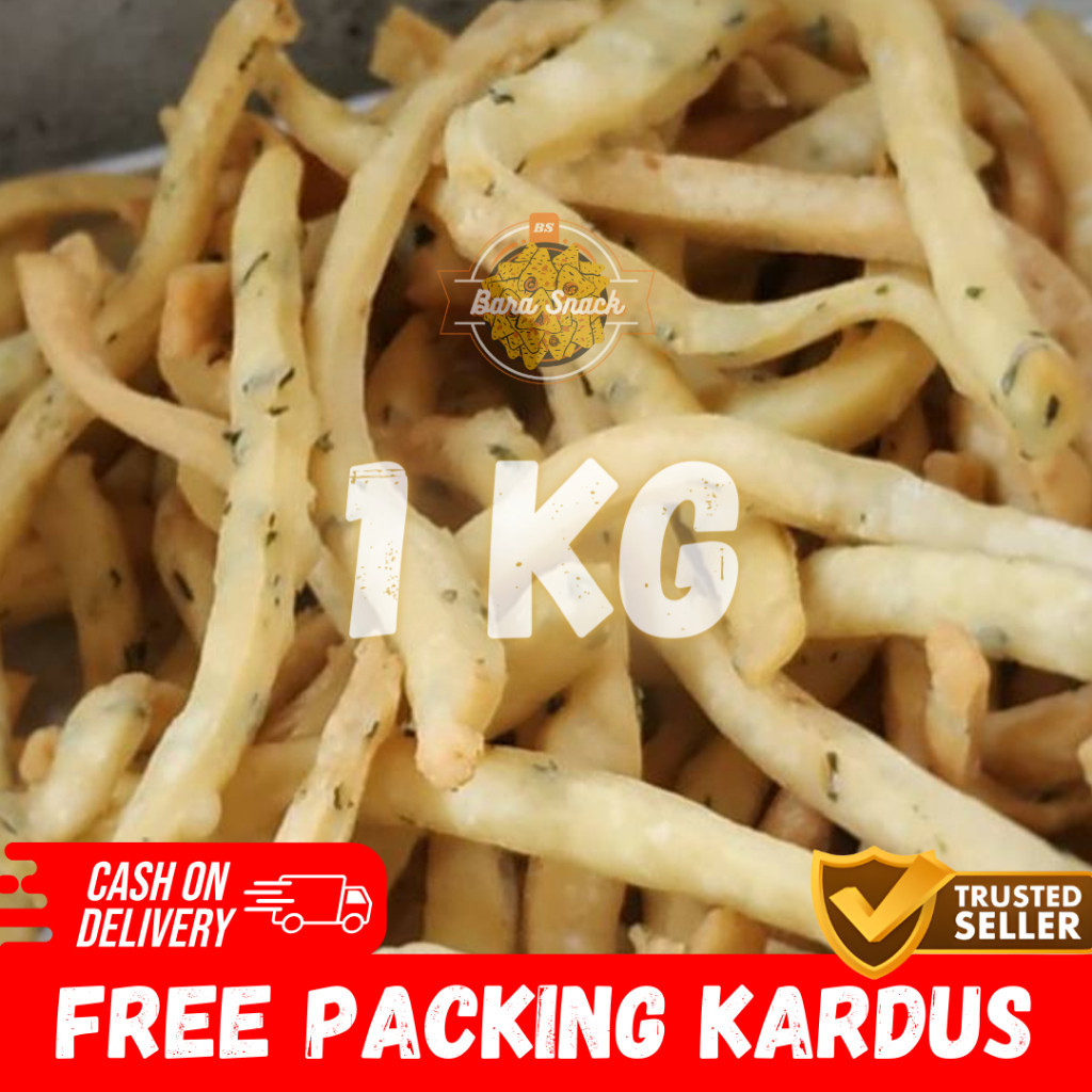 

[ 1KG ] Cistik Bawang Seledri Premium / Stik Bawang Seledri Gurih Renyah / Camilan Snack Kiloan Murah -K