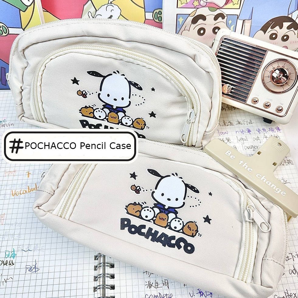 

Kotak pensil kartun POCHACCO (kartun POCHACCO), kotak pensil gaya korea
