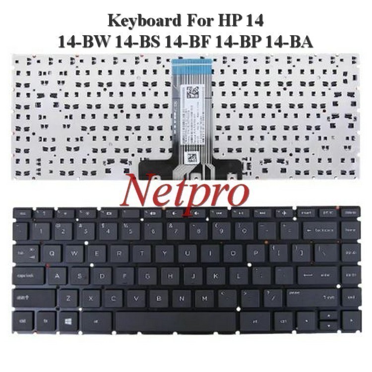 Keyboard For HP 14-BW 14-bw010AU 14-bw500AU 14-bw518AU 14-bs001TU -NP