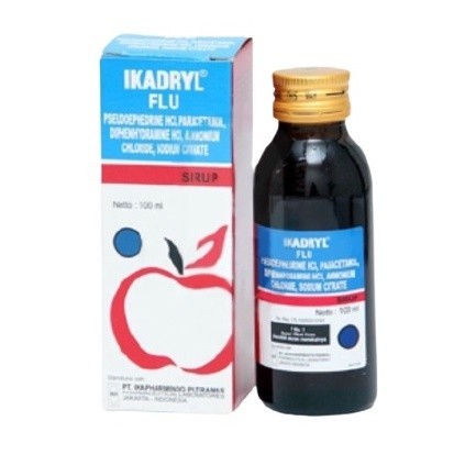 Ikadryl Flu Sirup 100 ml
