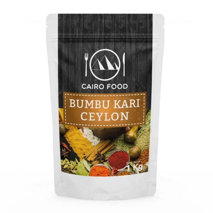 

NEW Bubuk Kari Ceylon Cairo Food - 1 Kilogram
