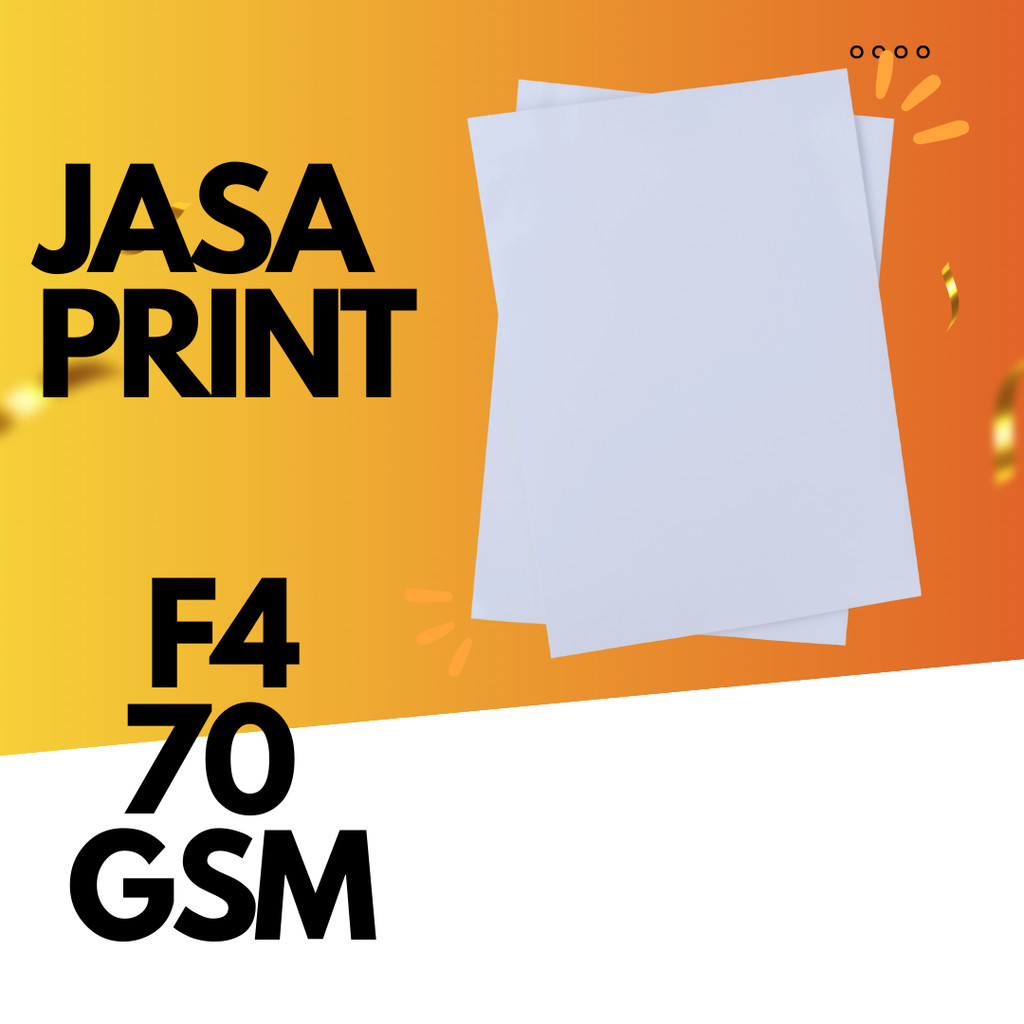 

JASA PRINT F4 70 GSM