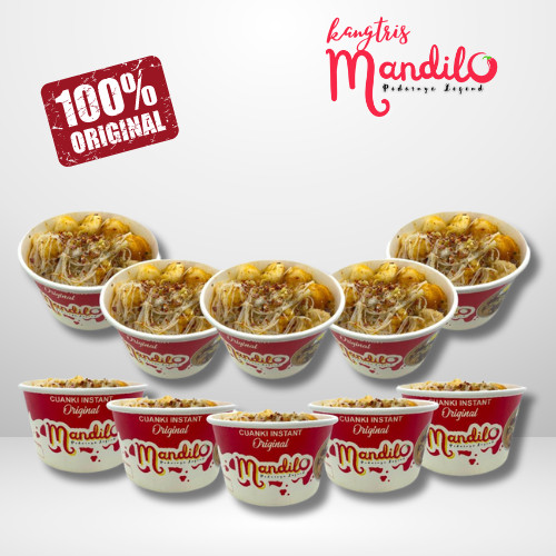 

Mandilo Bundling 10 Pcs - Cuanki Instant | Rasa Original | Cuankie Siap Saji