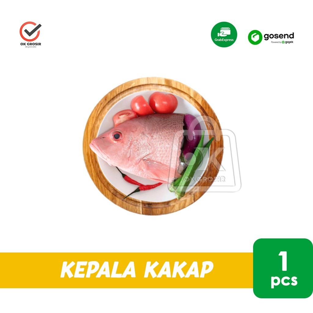 

Kepala Kakap Merah Frozen 1pcs (KHUSUS INSTANT)