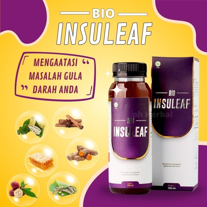 

Baru !! Bio Insuleaf 250 ml | Solusi Atasi Kencing Manis | Herbal Diabetes