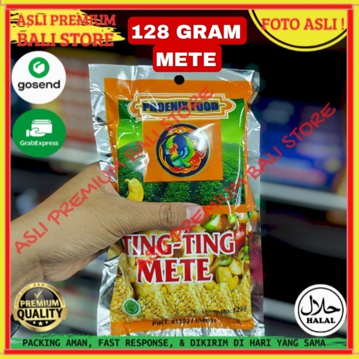 

OLEH OLEH MAKANAN CEMILAN CAMILAN SNACK KULINER KHAS ASLI ORI ORIGINAL LOMBOK KUE KACANG METE MEDE LOMBOK 128 GRAM GR