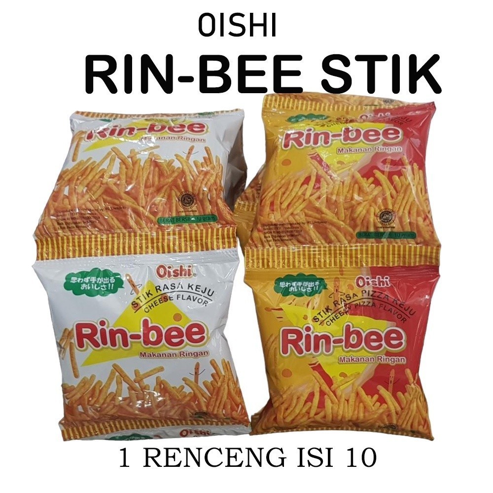 

OISHI RINBEE STIK RENCENG ISI 10 By Toko DUNIA VARIASI SURABAYA