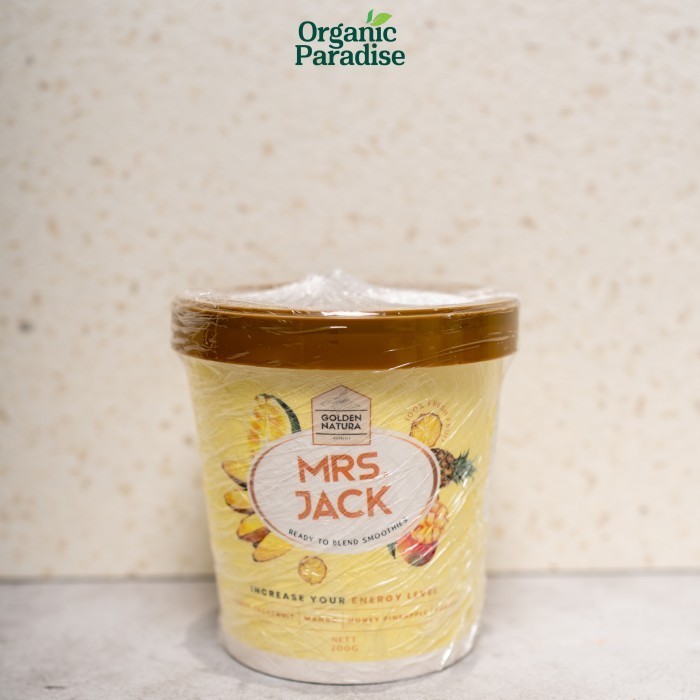 

Golden Natura Mrs Jack Ready To Blend Smoothies / Siap Di Blend 200 gram