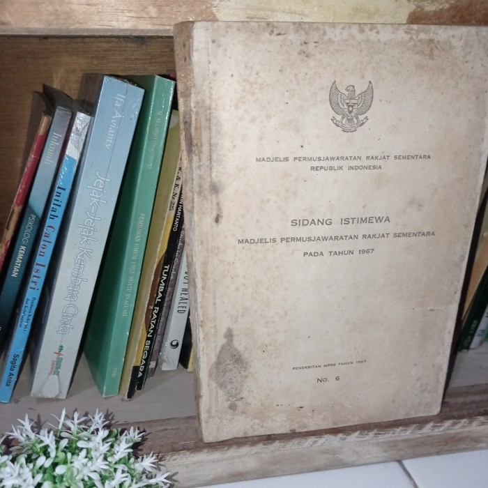 

Sidang Istimewa MPRS pada tahun 1967