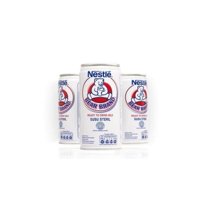 

BNS - NESTLE BEAR BRAND| SUSU STERIL 189ML SUSU SAPI KALENG - ARM