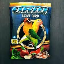 READY ORIQ LOVEBIRD SACHET BIJI MILETPUTIH PAKANBURUNG LOVEBIRD UNTUK HARIANKEMASAN PLASTIK ORIQJAYA