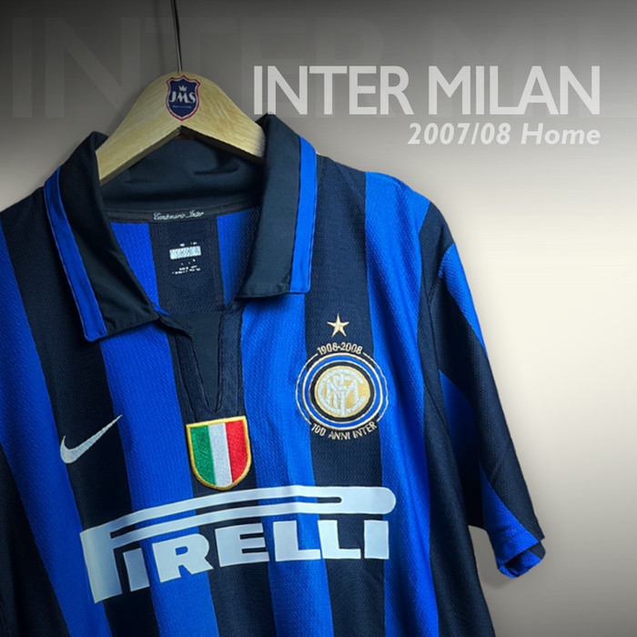 2007-08 INTER MILAN HOME SHIRT IBRAHIMOVIC #8