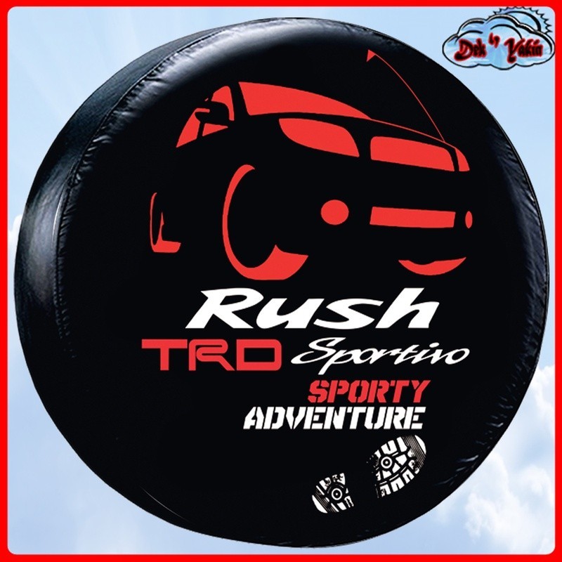 Coverroda/Penutup Roda Cadangan Toyota Rush 52 Aksesoris Mobil Rush Eksterior Mobil Rush