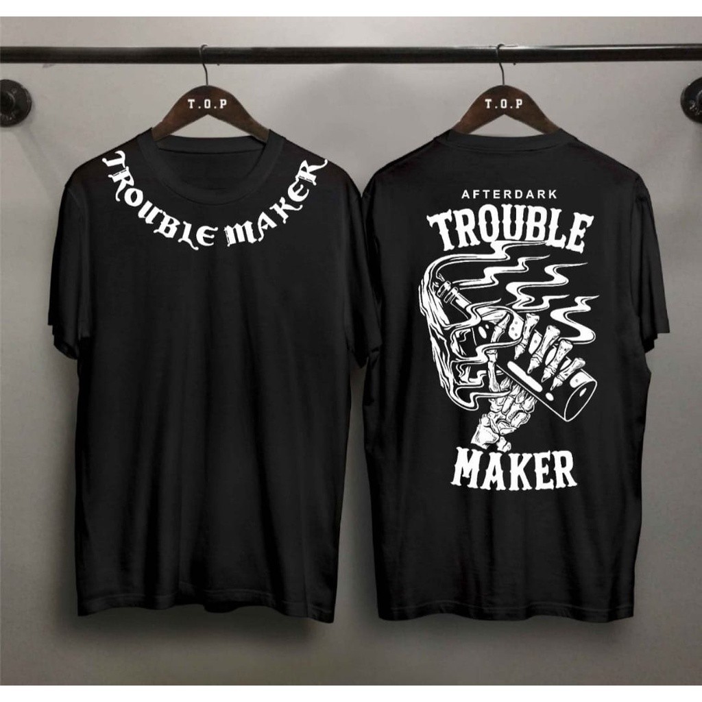 KAOS LOVE SAYAP / T-SHIRT BAD DAN GOOD SAYAP / KAOS PRIA DISTRO / KAOS DISTRO TULISAN DI LEHER / KAO