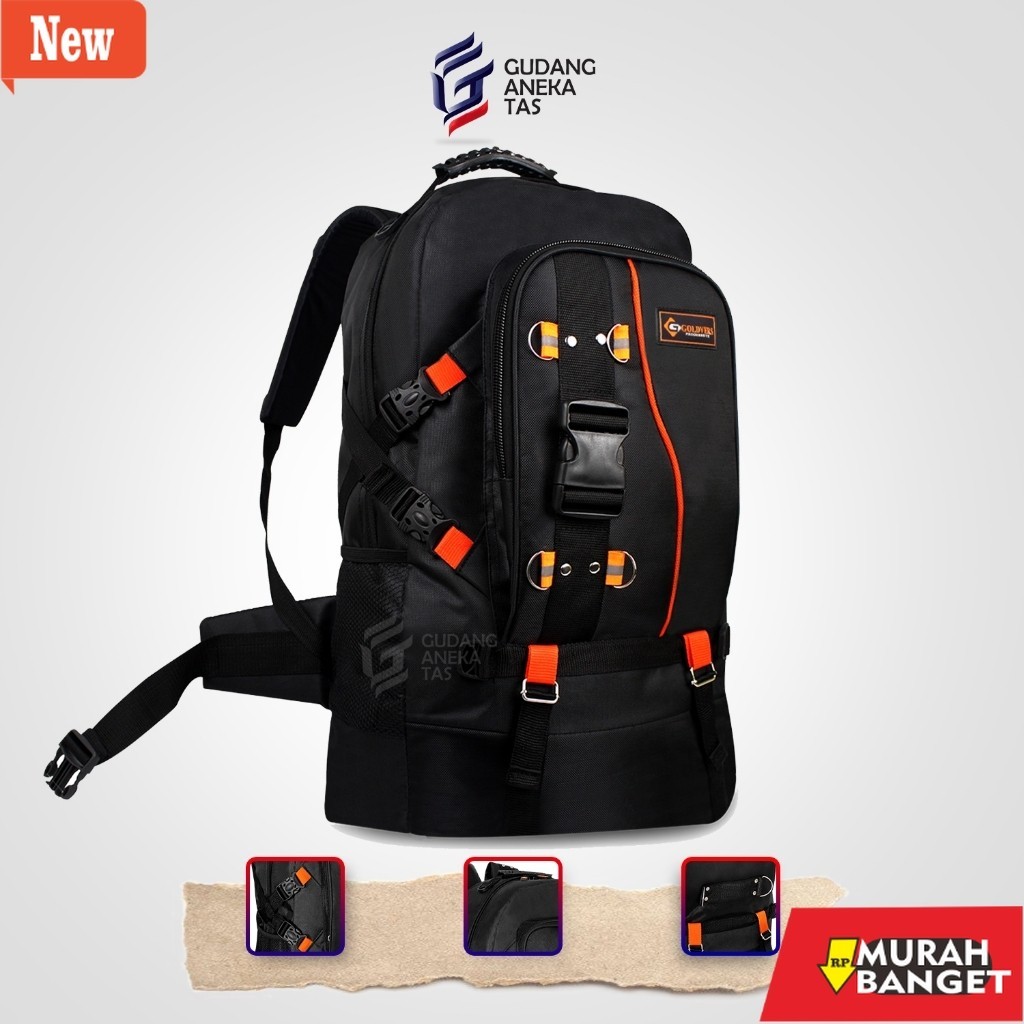 Tas ransel pria viral- AnekaTas Tas Ransel Pria Carrier SUPER JUMBO Original 60L Ransel Piknik Tas P
