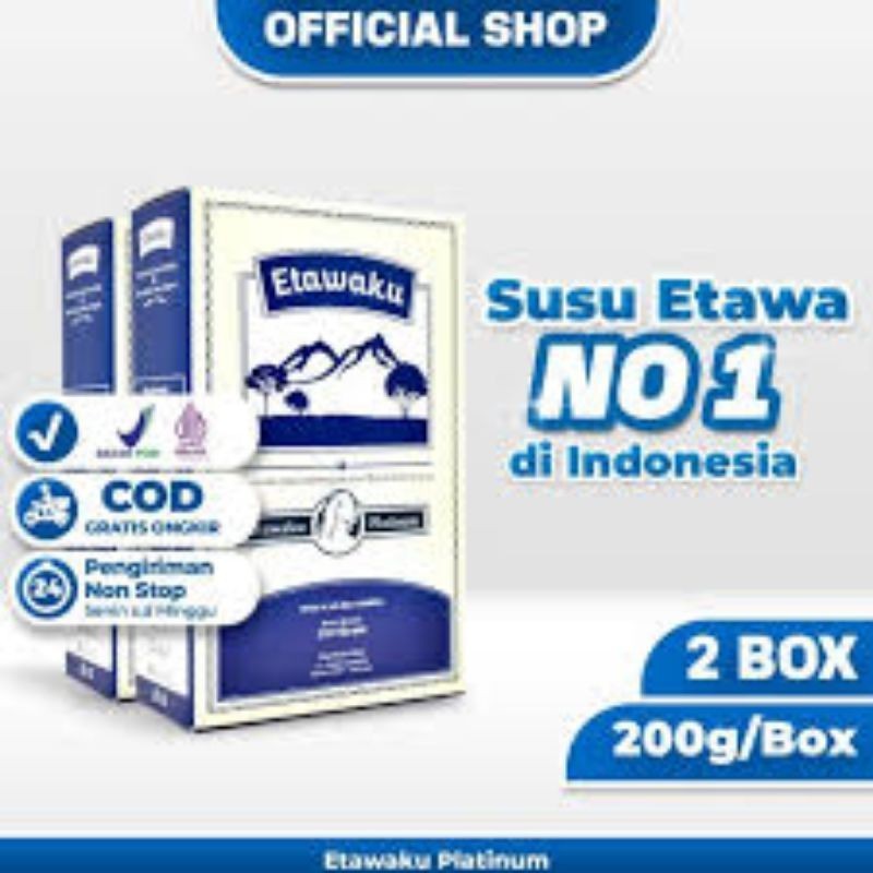 

( PAKET SEHAT ) Etawaku Platinum Original Susu Etawa Atasi Masalah Pernapasan