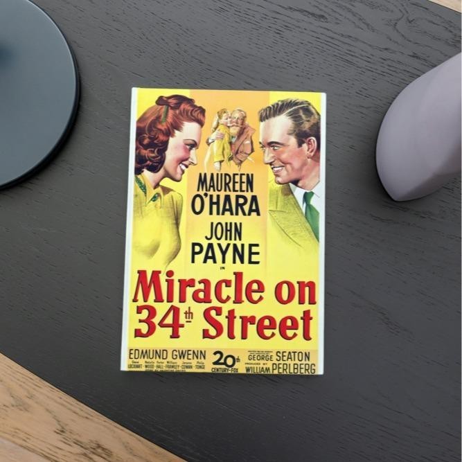 

ED 007 NOTEBOOK VINTAGE KARAKTER MIRACEL ON 34TH STREET HARDCOVER UNTUK BUKU CATATAN HARIAN