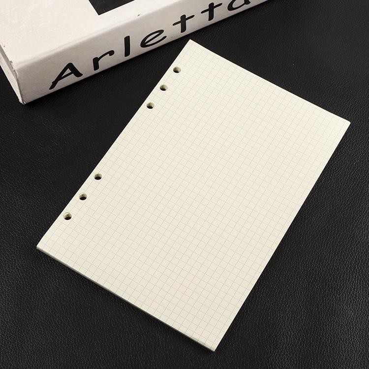 

AK Kertas Binder Loose Leaf Paper Refill 6 Lubang A5 80 Pages Grid/Horizontal/Doted - MY5