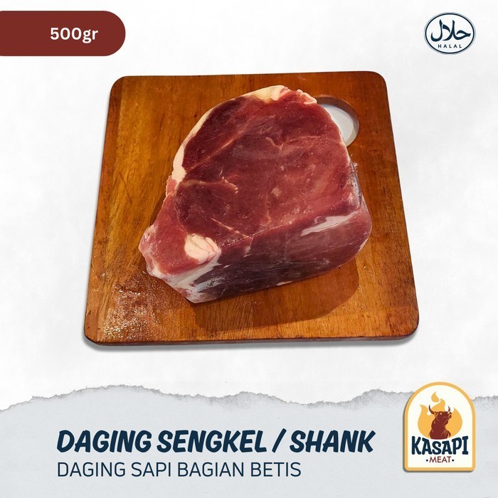 

Daging Sengkel 500gr Utuh Bandung