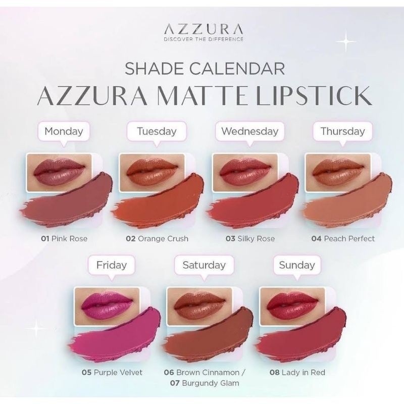 - AZZURA Matte Lipstick