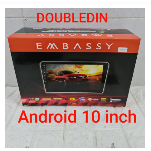 Tv Mobil Multimedia Android Embassy 10 Usb Bluetooth Digital Embassy10 ( Bayar ditempat) embassy