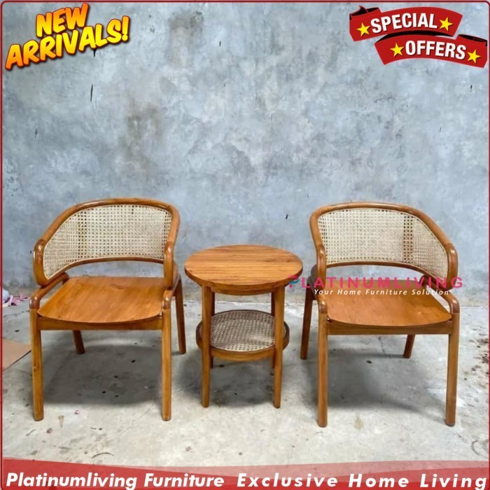 kursi rotan teras minimalis jati Kursi teras jati kursi teras modern