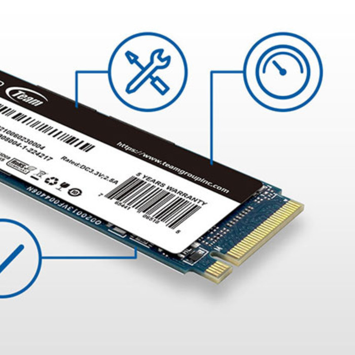 Ssd TeamGroup 256Gb MP33 M.2 PCIe NVME Gen3 x4