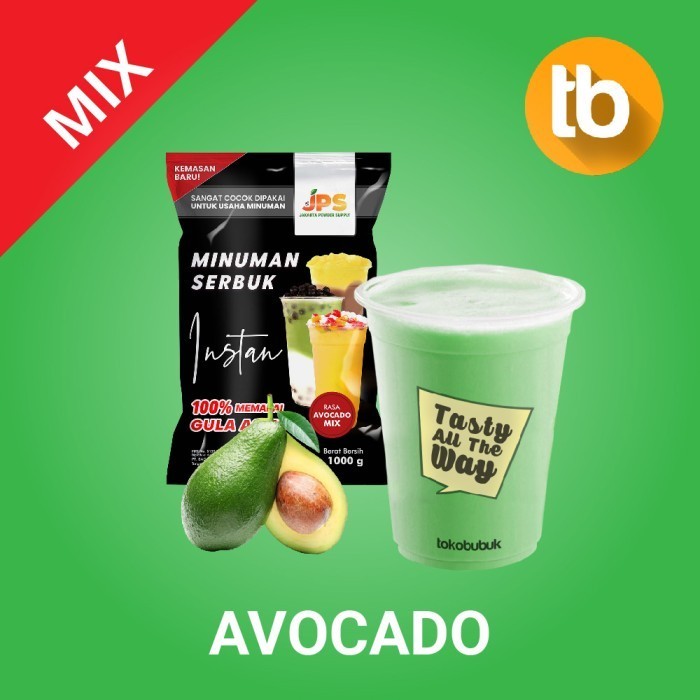 

[Aneka Rasa] JPS Bubuk Avocado / Alpukat Mix (Bubuk minuman dan makanan)