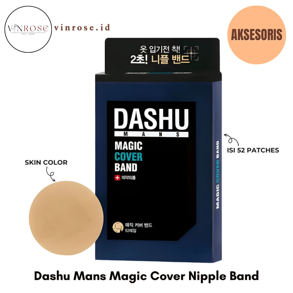 Dashu Mans Magic Cover Nipple Band Korea 52 Patch Korea/ Nipple Patch