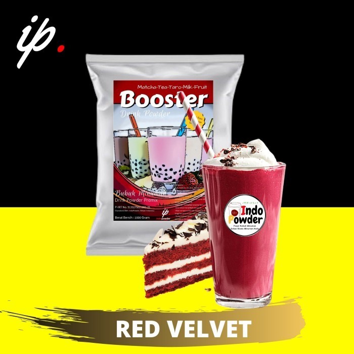 

PROMO Aneka Minuman Red Velvet Powder 1 Kg / Bubuk Red Velvet 1 Kg