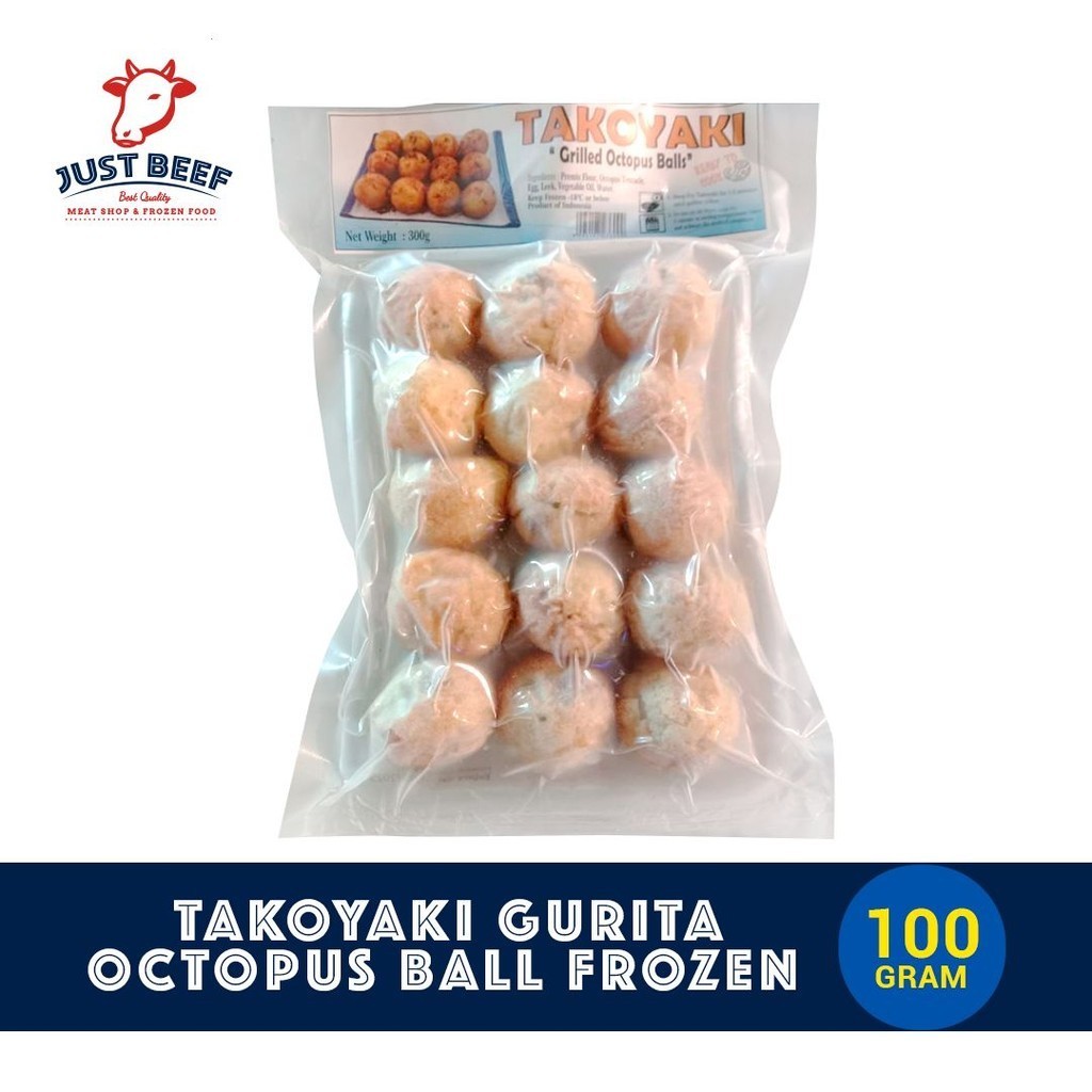 

Takoyaki Gurita Octopus Ball Frozen - 300gram Ready to cook Siap santap