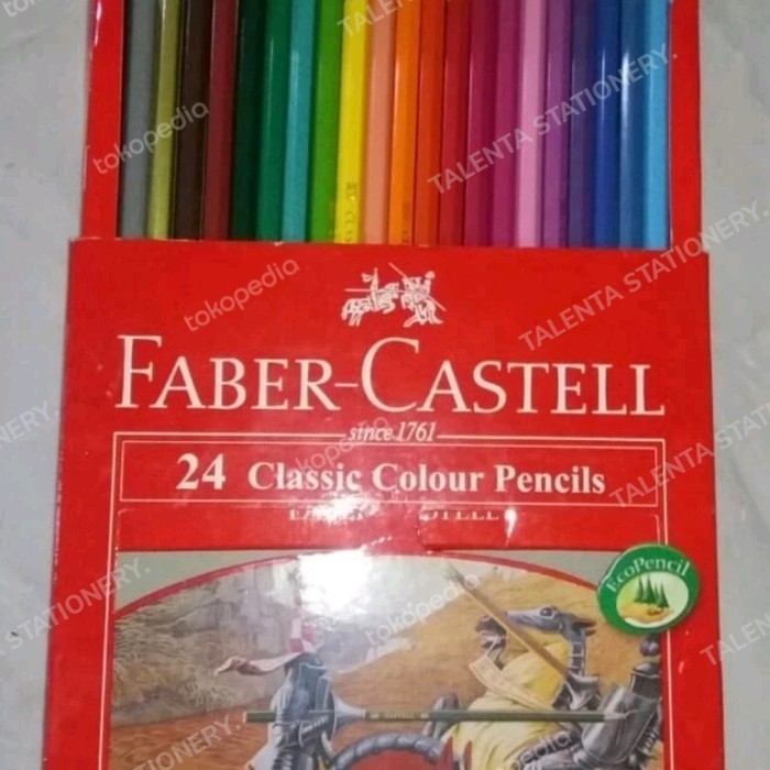 

✨LARIS✨ -pensil warna faber castell 24 panjang classic - Classic