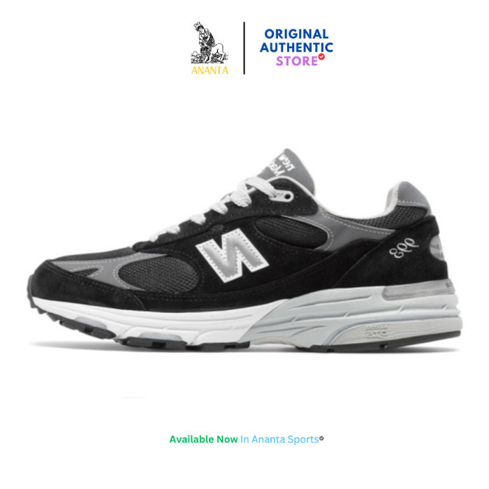 Sepatu Sneakers NB 993 MiUSA Black Original