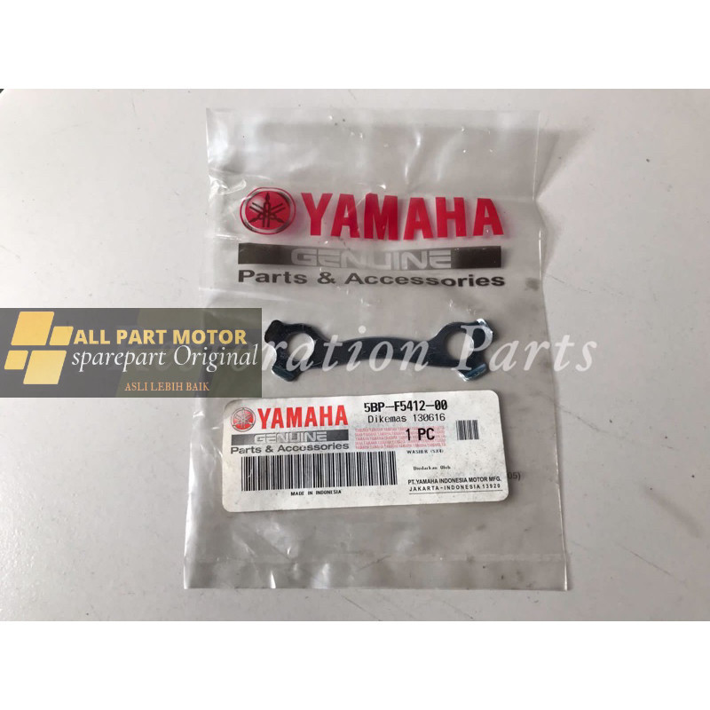 Plat Seng Dudukan Gir Roda Belakang 5BP-F5412-00 Scorpio Old