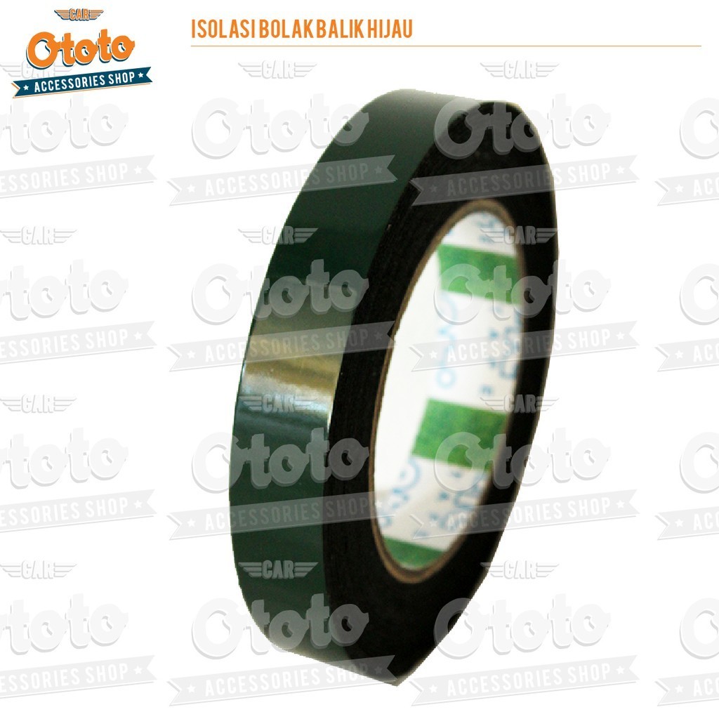 

Isolasi bolak balik Hijau / Double Tape Hijau