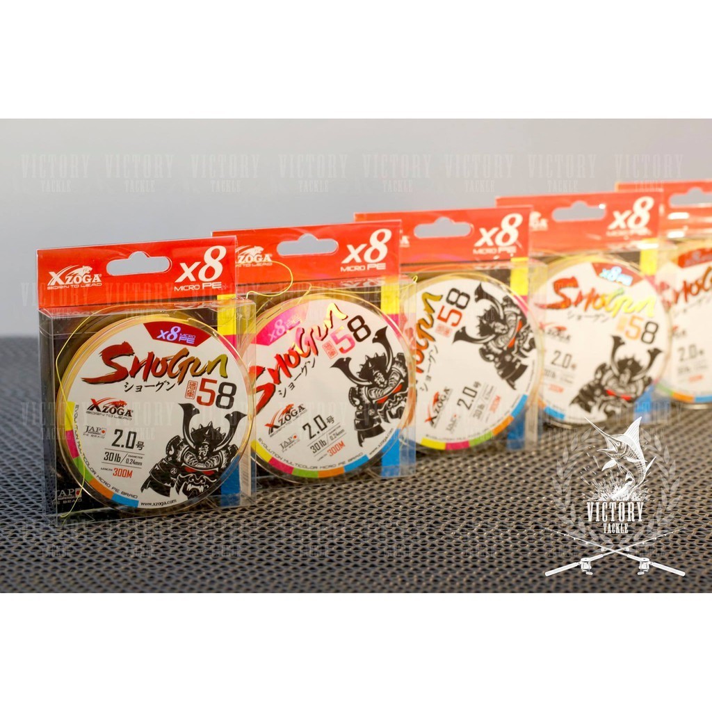 SENAR PANCING BENANG PE XZOGA Shogun 58 Victory Fishing Mall