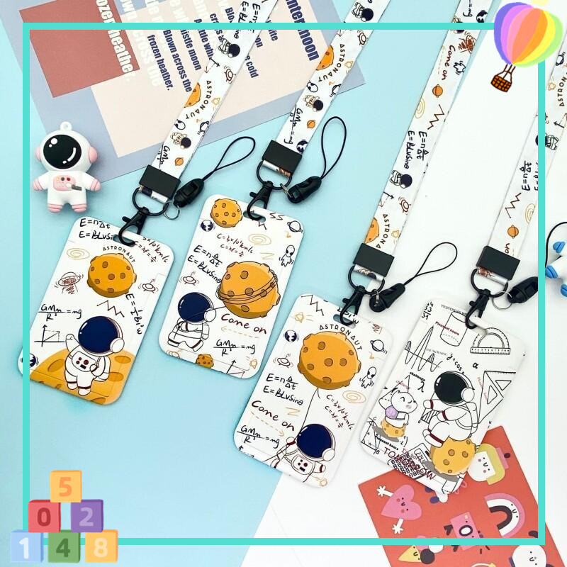 

⚡ VC-Alat tulis ⚡ Spaceman ID Card Holder Gantungan Id Card Tempat Kartu Id Card Cetak Id Card Tali Id Card Custom Pastellin Id Tali Nametag Tali Nama Tag Id Card Gantungan Id Card Lucu Bantex Id Card