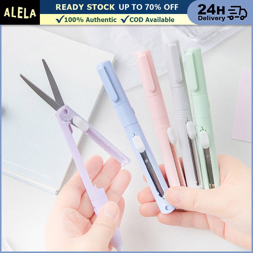 

Gunting Lipat Mini Portable Bentuk ​Pulpen Pena Scissors Pena