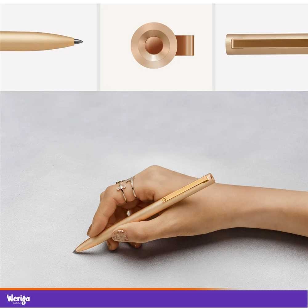 

Xiaomi Mi Jia Signature Rollerball Pen Pulpen Metal - MJJSQZB02XM (Original)