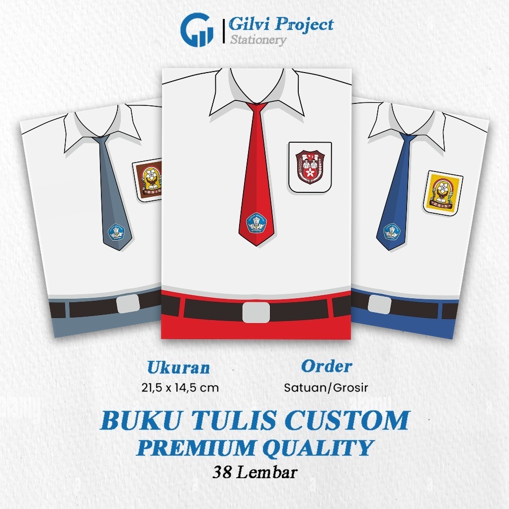 

Buku Tulis Seragam Sekolah SD,MI,SMP,MTS,SMA 38 Lembar / Buku Tulis Sekolah / Buku Tulis Catatan Notes Agenda Planner Jurnal Notebook Anime