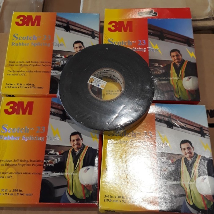 

3M scotch 23/isolasi Rubber,ORI