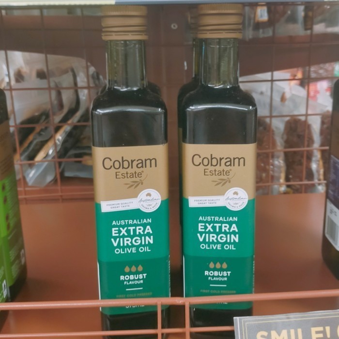 

cobram minyak zaitun Australian extra virgin olive oil robust 375ml