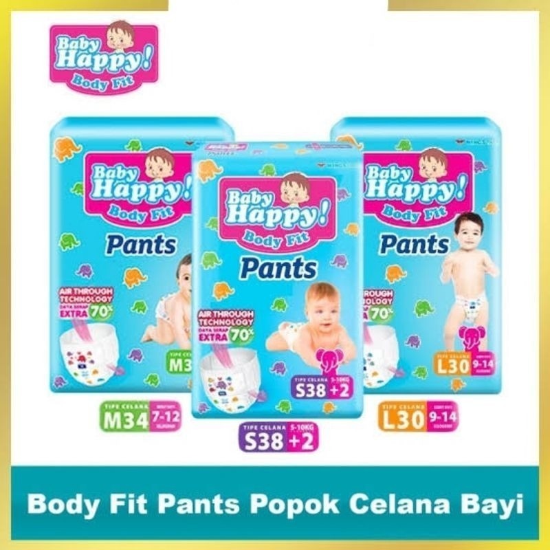 COD SUPER MURAH Baby happy pants M32,L28 dan XL26