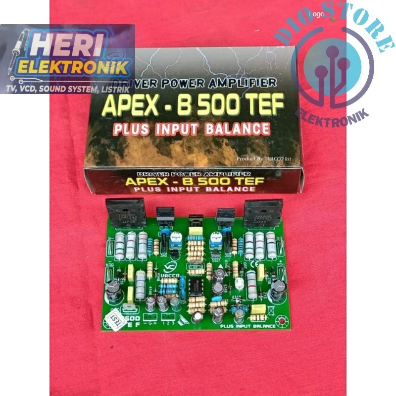 Kit Driver APEX - B 500 W TEF Plus input Balance VACCO