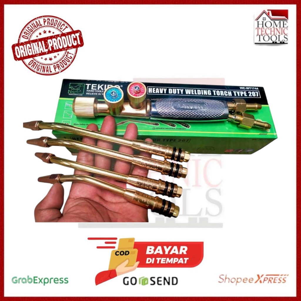 TEKIRO Heavy Duty Welding Torch Type 207 Tekiro / Alat Blander Las karbit /