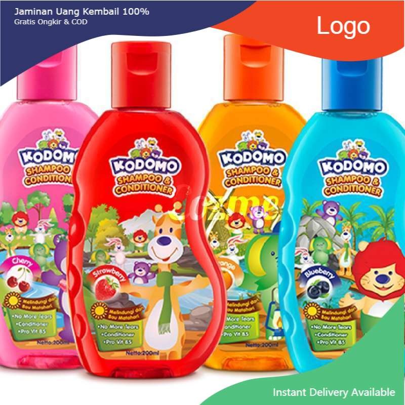 KODOMO Shampoo Anak Gel 200ml | Shampoo anak KODOMO Shampoo Gell 200ml