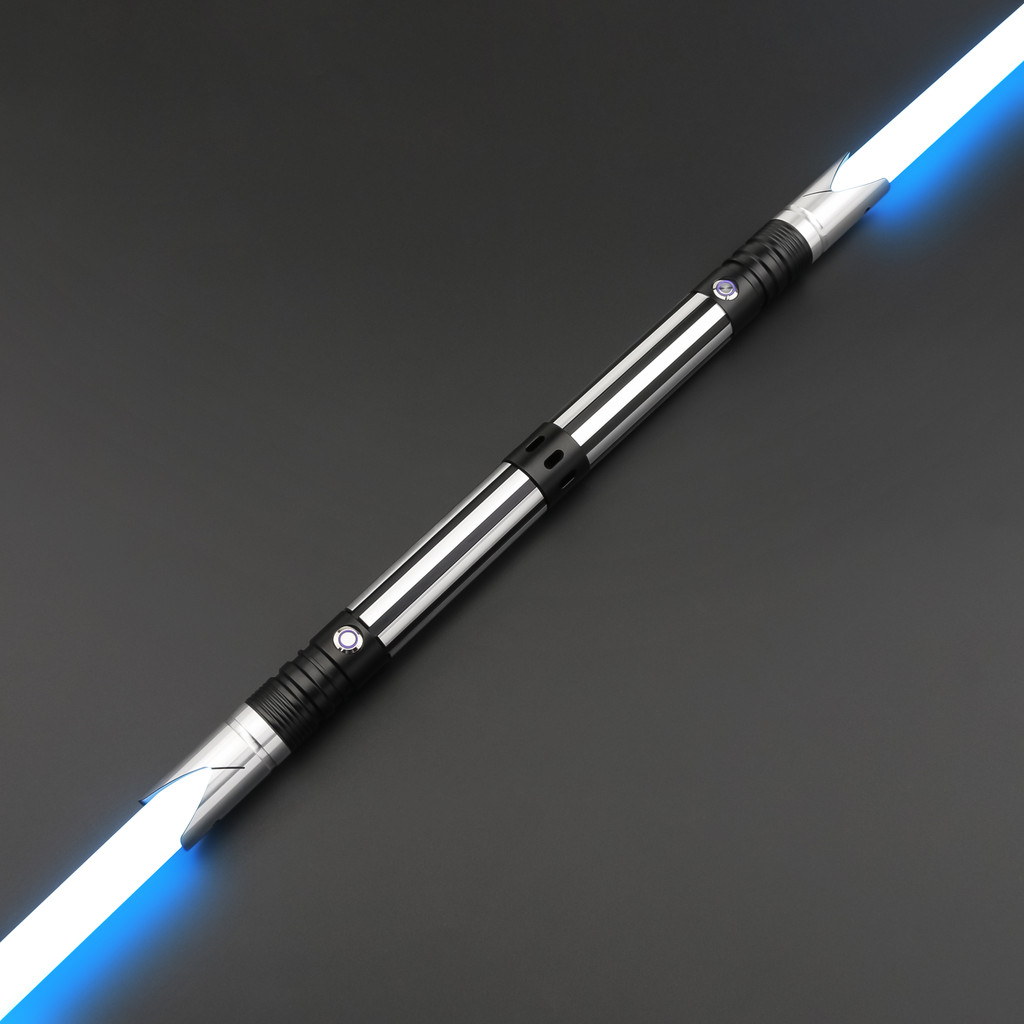 TXQ Lightsaber Black Friday 2PCS Double Swords Heavy Dueling Laser Combat Gift Jedi Metal Handle Toy