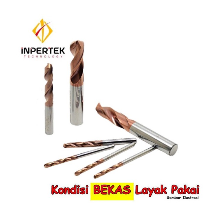 YM99 Drill Carbide Diameter 5,16 | Bor Carbide Bekas | Bor Bekas Bkan Nachi