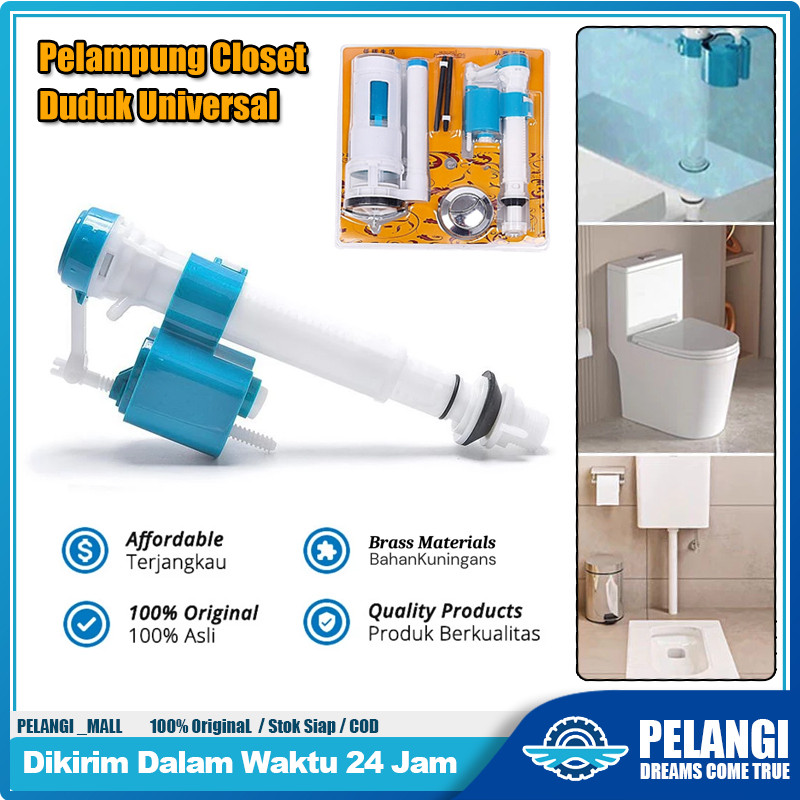 Pelampung Closet Duduk Universal Pelampung Kloset Duduk Pelampung Toilet Duduk Otomatis Toilet Inlet